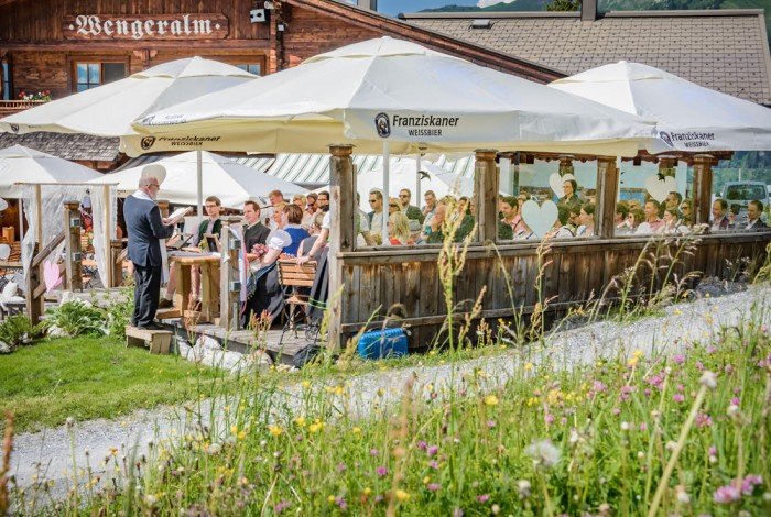 Standesamtliche Trauung auf der Wengeralm