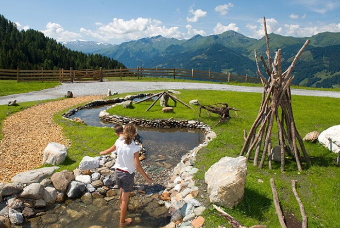 Kneippanlage auf der Wengeralm in Dorfgastein
